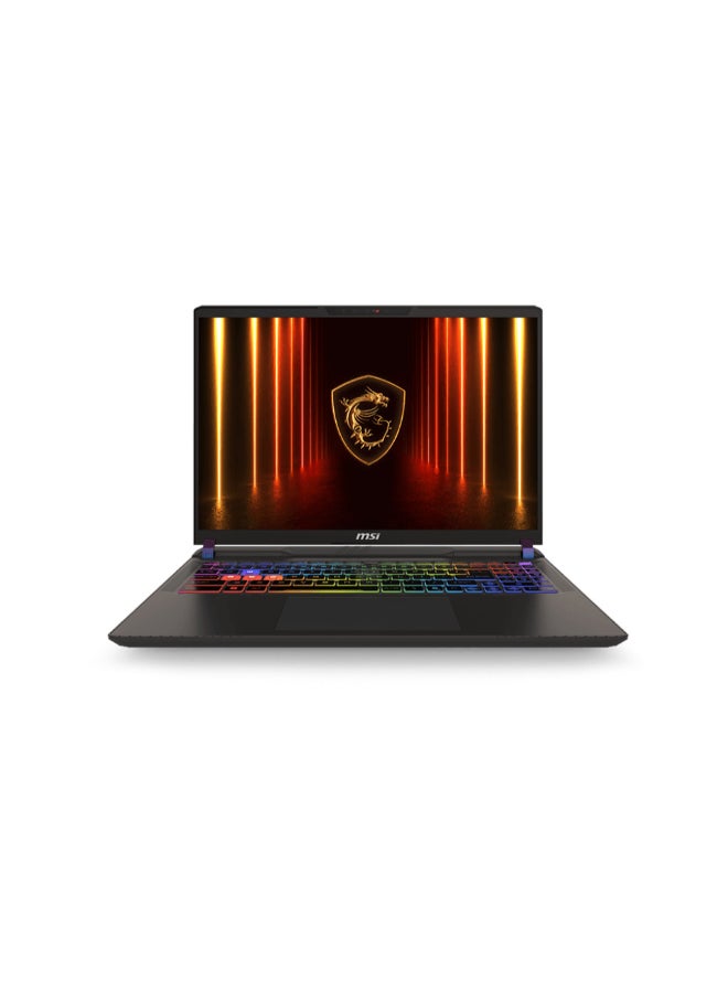 MSI Vector 16 (2025) HX AI Gaming Laptop Intel Ultra 9-275HX, 32GB, 1TB SSD, 16 Inch 240Hz QHD+, GeForce RTX 5070Ti 12GB, Windows 11 Home english/arabic Cosmo Gray english Cosmo Gray - Image 1